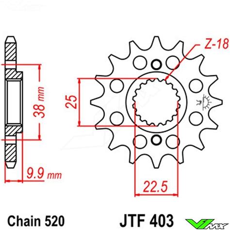 Front Sprocket Steel JT Husqvarna TE449 TC449