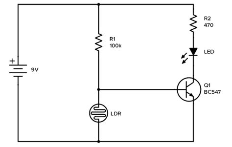 How To Build An Automatic Night Light Circuit