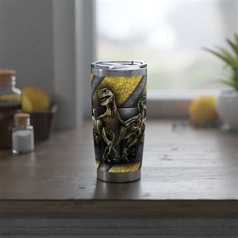 Dinosaur 20oz Tumbler Jurassic Park 20oz Tumbler T Rex 20oz Tumbler