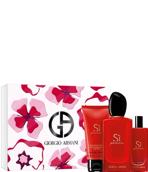 Giorgio Armani Si Passione Eau De Parfum 3 Piece T Set Dillards