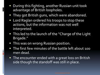 Crimean war timeline | PPT