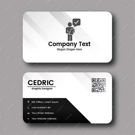 Premium Vector Mate Professional Business Card Company Card Office