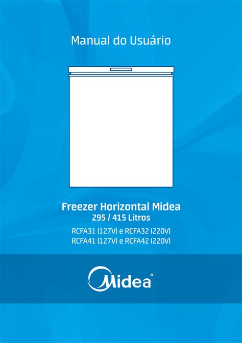 Manual Do Usu Rio Freezer Horizontal Midea L Manual Do Usu Rio