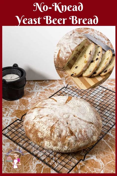 No Knead Beer Bread With Olives A Savory Delight Veena Azmanov Kitchen