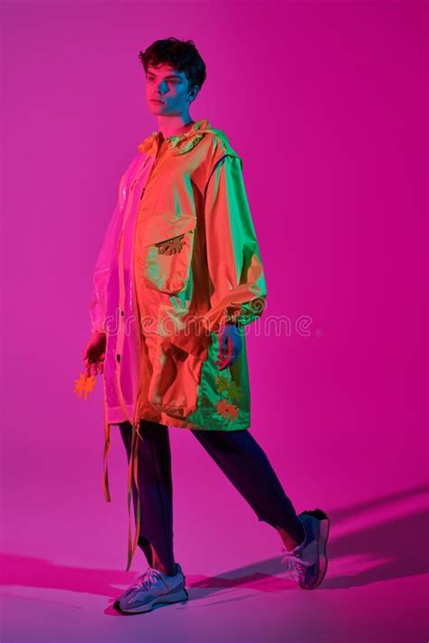 Extravagant high fashion stock photo. Image of length - 235081884