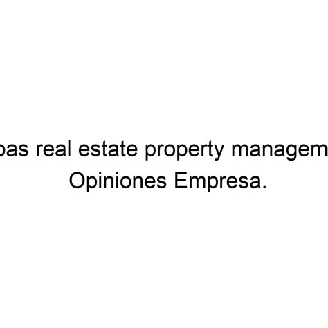 Opiniones Bnp Paribas Real Estate Property Management Spain 972461500