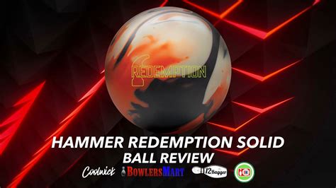 Hammer Redemption Solid Ball Review! - 12Bagger Bowling