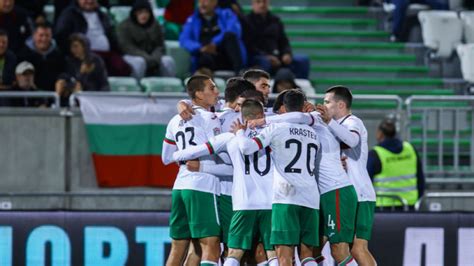 Bulgarian National Football Team Wins Versus Gibraltar In Uefa Nations