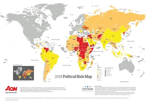 Political Risk Map 2018