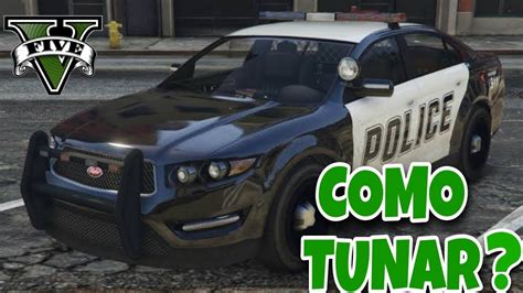 Como Tunar O Carro Da Policia Gta Youtube