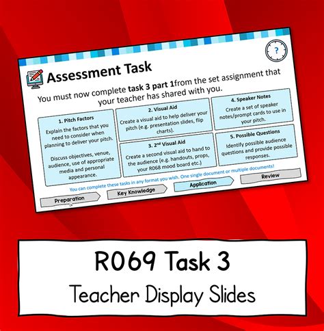 R069 Assignment Task 3 Teacher Display Slide Mean Business