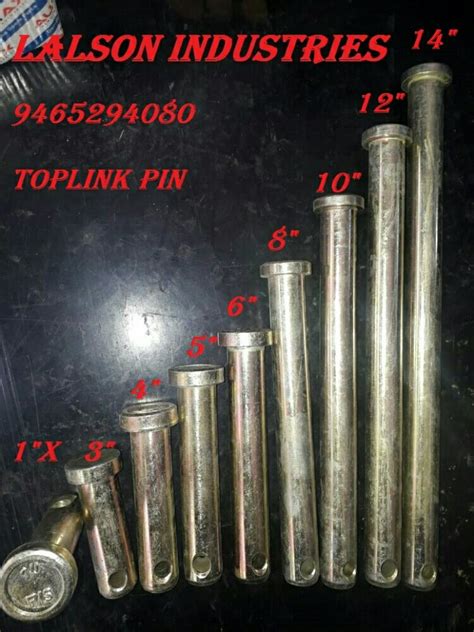 Mild Steel Tractor Top Link Pin At Best Price In Ludhiana ID 21804562297