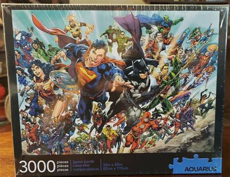 Aquarius Dc Comics 3000 Piece Jigsaw Puzzle Officially Licensed New Ebay