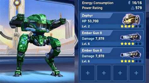 Mech Arena Zephyr Ember Gun 8 Mech Arena Gameplay Mech Arena YouTube