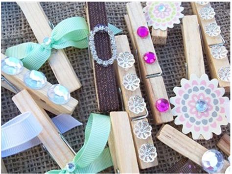 More Decorative Clothespins Crafts Clothes Pins Decor