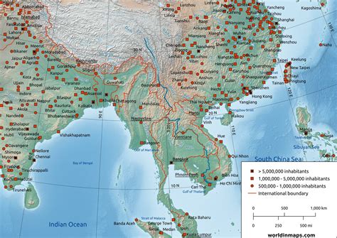 Mekong River Terra Scientifica Maps Catalog