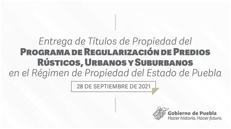 Entrega De T Tulos De Propiedad Del Programa De Regularizaci N De