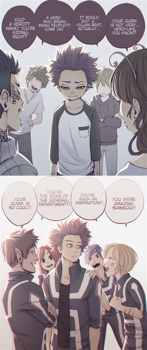 Shinsou Hitoshi Anime Manga