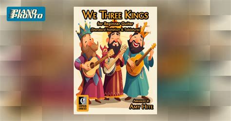 Look Inside We Three Kings Standard Notation Tablature Piano