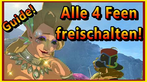 Alle 4 Großen Feen Freischalten Guide Zelda Tears Of The Kingdom Youtube