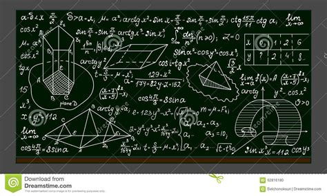 Pizarra Con Cálculos Matemáticos Matematicas Fórmulas Matemáticas Pizarra