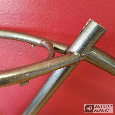 Bicycle Frame In A Kingsport Grey Powder Coat Gallery Project