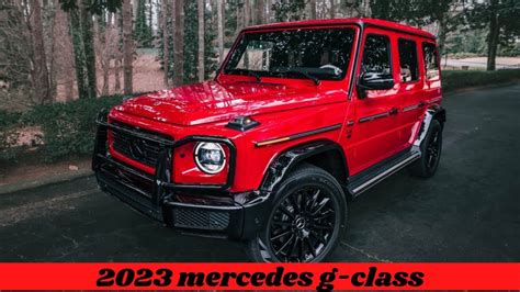 THE BEST 2023 Mercedes G Class Mercedes Benz Reveals Special