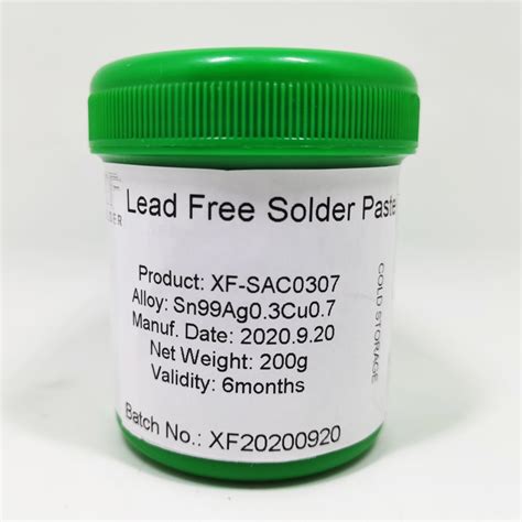 Bga Lead Free Solder Paste Sacx For Electronics Pcb Welding China