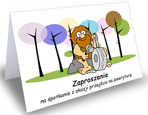 Zaproszenia Z Ok EMERYTURY Na Spotkanie EMERYTURA 11076610601 Allegro Pl