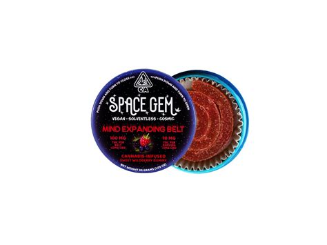 Space Gem Sweet Wildberry Mind Expanding 100mg Belt Kure Wellness