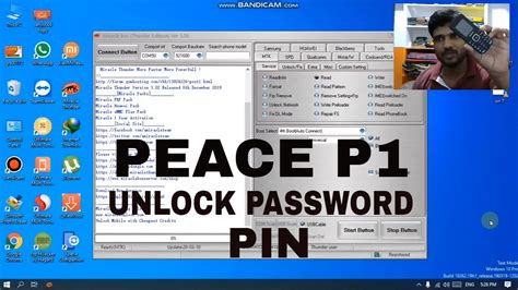 China Keypad Mobile Peace P1 Pin Unlock Miracle YouTube