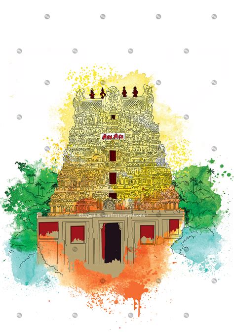 Shree Ramanaswamy Temple, Rameshwaram, Tamil Nadu. :: Behance