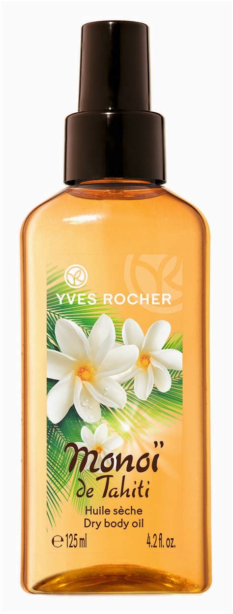 El Hada Azul Yves Rocher Aceites De La Linea Monoi De Tahiti