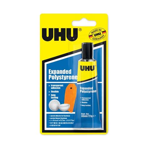 Uhu Expanded Polystyrene Glue Replaces Por Cavalier Art Supplies