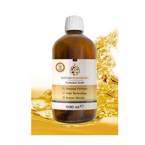 Colloidal Gold 50 Ppm 500 Ml Etsy