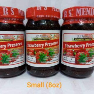 Baguio Special Strawberry Jam Preserve | Shopee Philippines