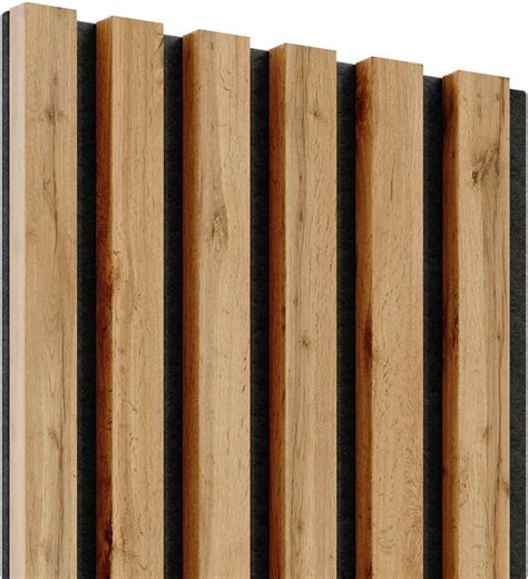 Lameo Lamellenwand 275x30x2 5cm Holzpaneele Wandverkleidung