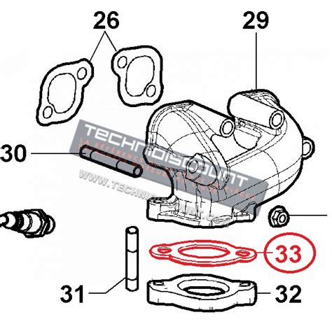 Joint Collecteur Echappement Lgw523 Lgw523 Mpi Ldw502 Ldw602 Ldw702