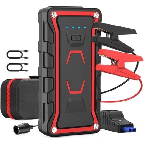 Chargeur rapide du bloc d alimentation Jump Starter 1600A Démarreur de