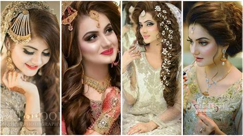 Pakistani Bridal Hairstyles For Wedding Beautiful Bridal Hairstyles By