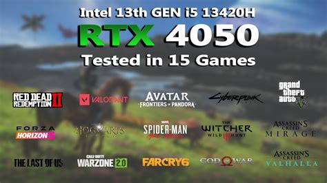 RTX 4050 Gaming Benchmark In 2023 Tested In 15 Games Acer Nitro V