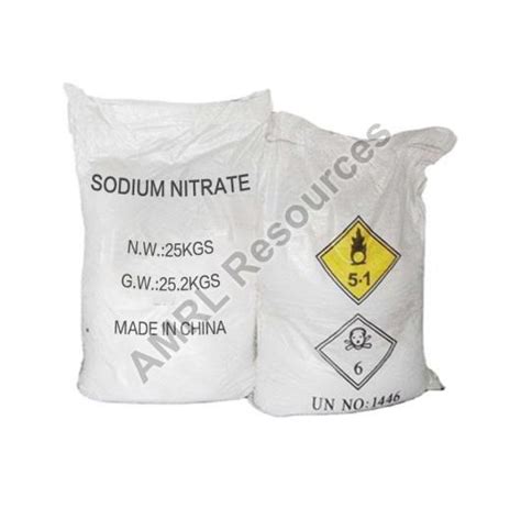 Sodium Nitrate Powder Purity Packaging Type Hdpe Bags At Best