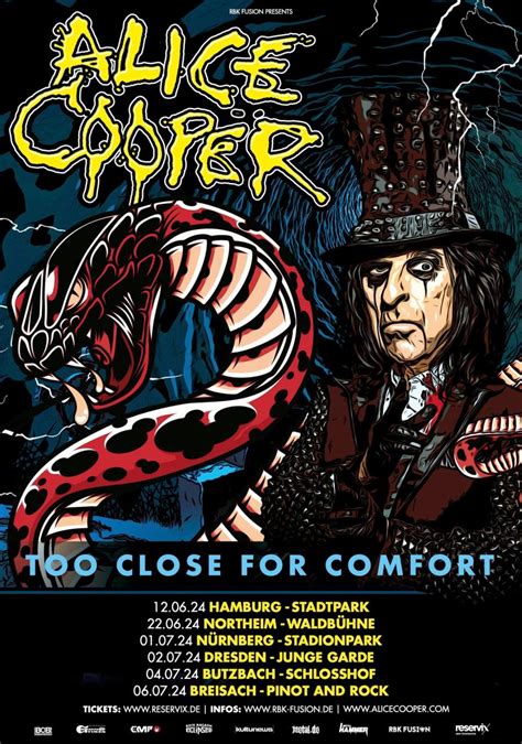 Event Alice Cooper 04072024 Butzbach Schlosshof Germany