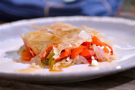 Tarta De Verduras Asadas Con Pasta Filo El Gourmet