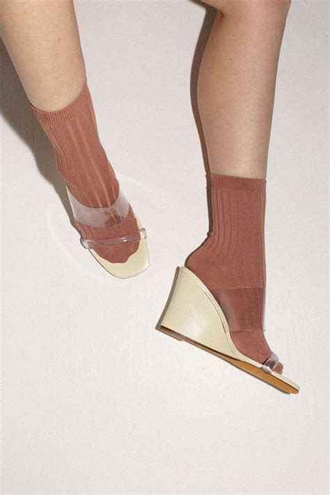 Nude Peach Her Sock Simple Chic Socks Nude