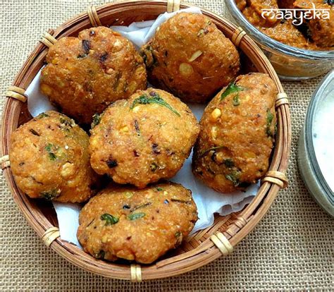 masala vada recipe     daal vada maayeka