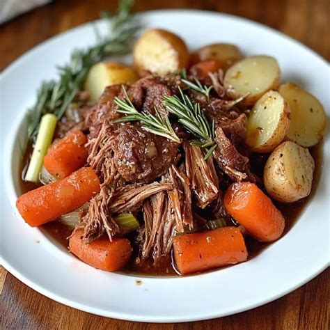 Easy Slow Cooker Chuck Roast Recipe – Tender & Flavorful