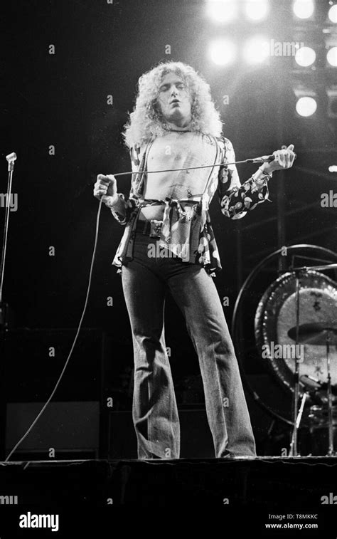 Robert Plant On Stage