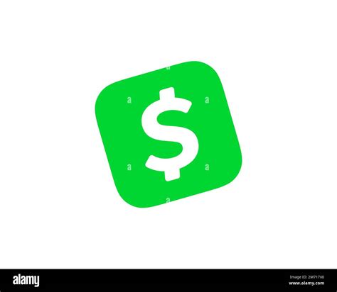 Cash App, Rotated Logo, White Background Stock Photo - Alamy