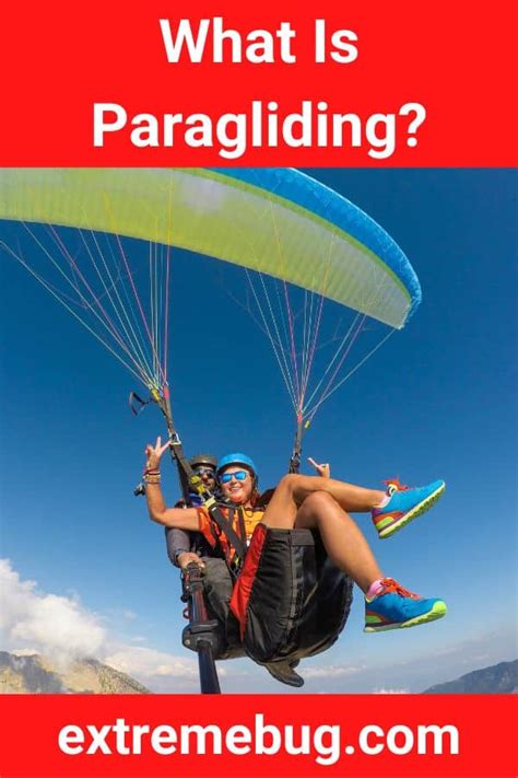 What Is Paragliding Explained Extreme Bug